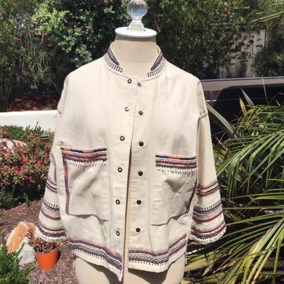 FINAL SALE Velvet by Graham & Spencer Bead Jacket - Picture 4 of 8